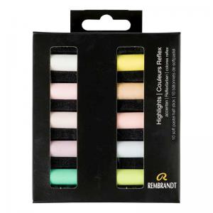 Royal Talens Rembrandt Soft Pastels - Set Of 10 - Highlights [31821007]